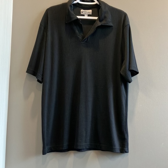 Vintage 90s TagRag Men’s Black Lightweight Polo Size XL - Picture 12 of 13